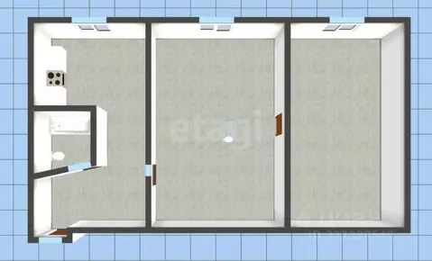 2-к кв. Владимирская область, Муром проезд 3-й Лесной, 6 (38.2 м)