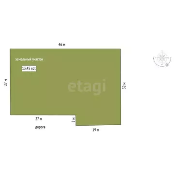 Участок в посёлок Дубовая Роща, 2-й квартал, 3 (13.45 м)