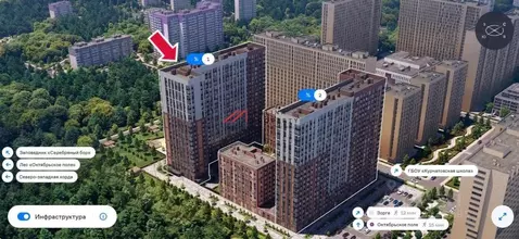 Торговая площадь в Москва 3-я Хорошевская ул., 17А (697 м)