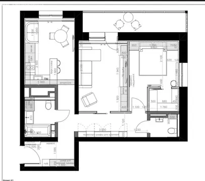 2-комнатная квартира: Иркутск, улица Освобождения, 132 (57.8 м)