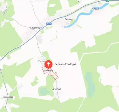 Участок в Клопицкое сельское поселение, деревня Слободка (15 м)