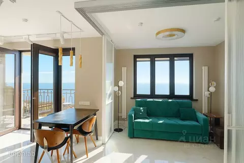 Студия Крым, Ялта муниципальный округ, Восход пгт ул. Авроры, 77к3 ...