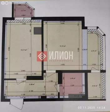 1-комнатная квартира: Севастополь, улица Горпищенко, 104Гк1 (46.6 м)