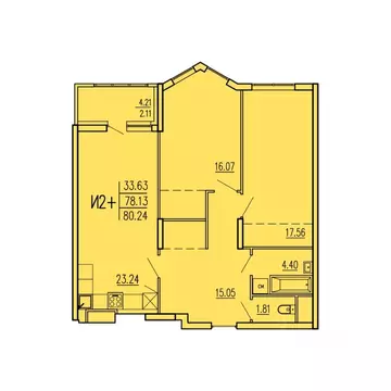 2-к кв. Пензенская область, Пенза Засурье мкр, Акварель жилой комплекс ...