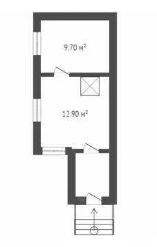 1-к кв. Воронежская область, Борисоглебск ул. Свободы, 267 (22.6 м)