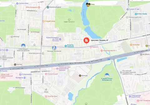 Помещение свободного назначения в Московская область, Балашиха просп. ...