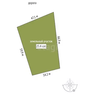 Участок в Камчатский край, Елизовский муниципальный округ, с. ...