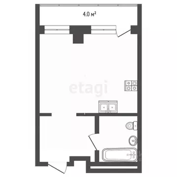 Студия Саха (Якутия), Якутск ул. Кузьмина, 30/2 (26.4 м)