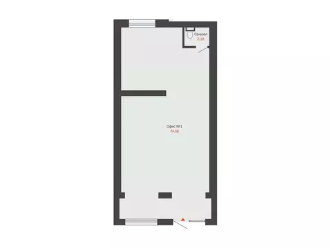 Помещение свободного назначения в Ульяновская область, Ульяновск ул. ...