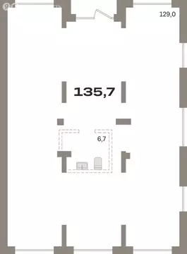 Помещение свободного назначения (135.6 м)
