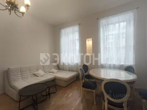 2-к кв. Санкт-Петербург ул. Чайковского, 58 (71.4 м)