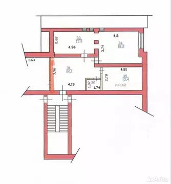 2-к кв. Ленинградская область, Выборг Горная ул., 7 (67.0 м)