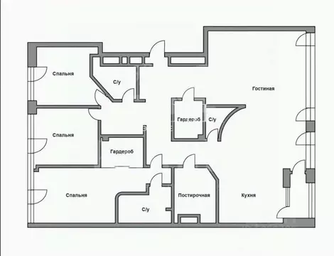 5-к кв. Москва пер. Коробейников, 1 (215.0 м)