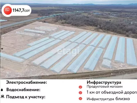 Участок в Хабаровский край, Хабаровский район, с. Гаровка-1  (1048.7 ...