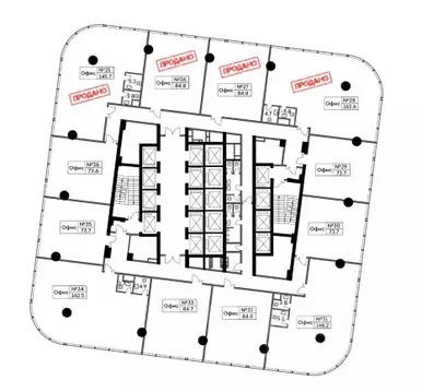 Офис в Москва Ходынский бул., 4/1 (146 м)