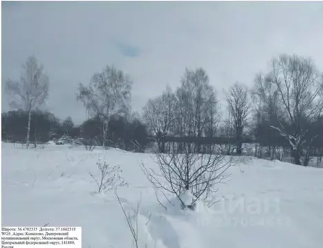 Участок в Московская область, Дмитровский муниципальный округ, д. ...