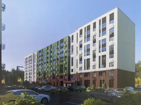 1-к кв. Курская область, Курск Соловьиная ул., 57 (40.77 м)