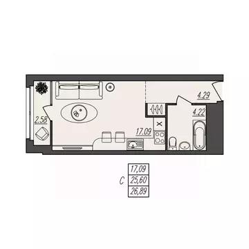 Студия Волгоградская область, Волгоград ул. Степана Разина, 25/1 ...