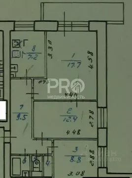 3-к кв. Ярославская область, Ярославль ул. Володарского, 5 (61.4 м)