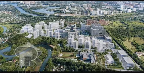 Студия Московская область, Химки Клязьма-Старбеево мкр, Ивакино кв-л, ...