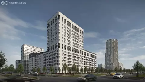 Квартира-студия: Тюмень, улица Василия Малкова, 12 (28.6 м)