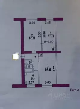 3-к кв. Московская область, Сергиево-Посадский городской округ, ...