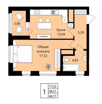 1-к кв. Мордовия, Саранск Юбилейный жилрайон, 3-й мкр, Новая История ...