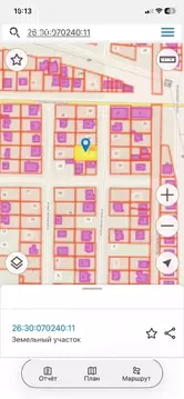 Участок в Ставропольский край, Ессентуки Тополиная ул., 22 (6.2 сот.)