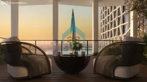 1-комнатная квартира: Санкт-Петербург, бульвар Головнина, 3к1 (44.44 ...