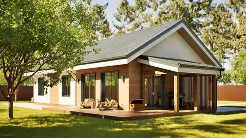 Дом в Ленинградская область, Гатчинский муниципальный округ, Кировец-2 ...