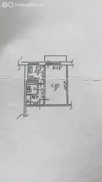 1-комнатная квартира: Липецк, улица Циолковского, 37/3 (29.7 м)