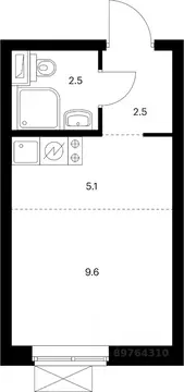 1-к кв. Приморский край, Владивосток Снежный парк жилой комплекс (34.5 ...