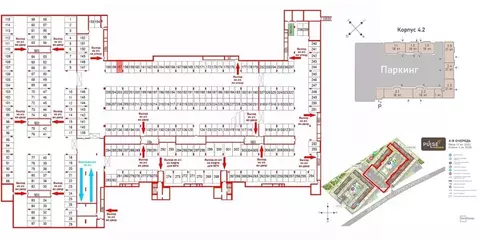 Гараж в Санкт-Петербург Пульс Премьер жилой комплекс (13 м)