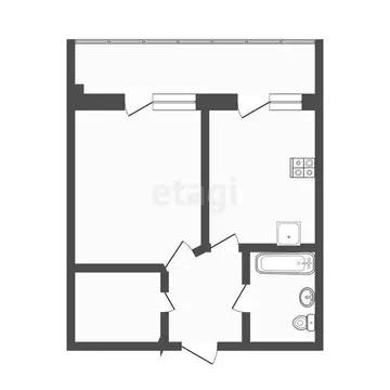 1-комнатная квартира: Тамбов, микрорайон Радужный, Сабуровская улица, ...