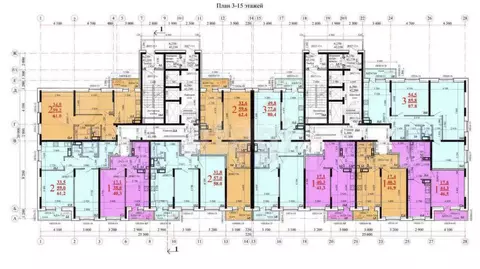 2-комнатная квартира: Ульяновск, улица Кролюницкого, 27 (62.4 м)