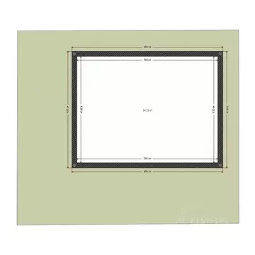 Дом в Смоленская область, Краснинский муниципальный округ, д. Волково  ...