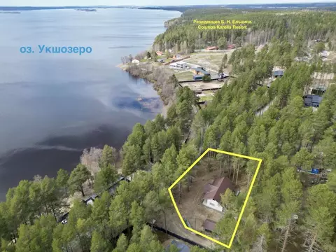 Дом в Карелия, Прионежский район, Шуйское с/пос, д. Шуйская Чупа ул. ...