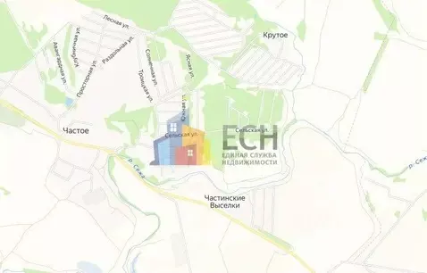 Участок в Тульская область, Тула городской округ, с. Частое ул. ...