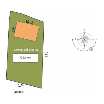 Дом в Калужская область, Калуга Прогресс СНТ, ул. Бараночная, 7 (118 ...