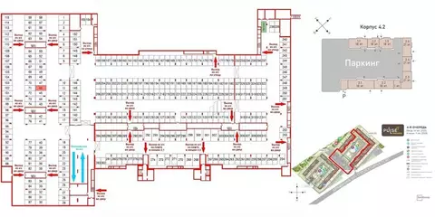 Гараж в Санкт-Петербург Пульс Премьер жилой комплекс (13 м)