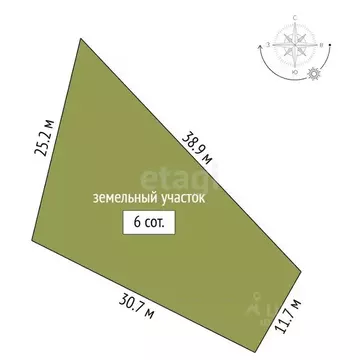 Участок в Ленинградская область, Выборгский район, Рощинское городское ...