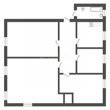 4-к кв. Тульская область, Тула пос. Косая Гора, Трудовая ул., 8 (75.9 ...