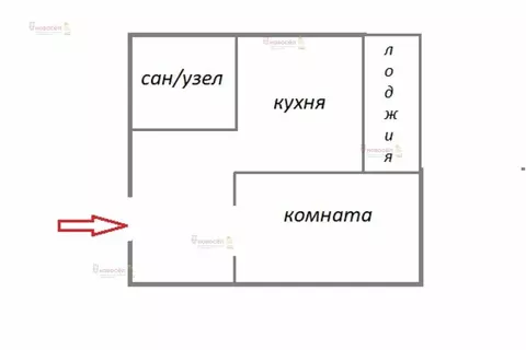 1-комнатная квартира: Екатеринбург, улица Павла Шаманова, 5/2 (37 м)