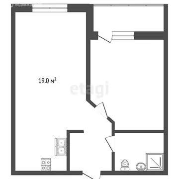 1-комнатная квартира: Анапа, Супсехское шоссе, 39к7 (41 м)