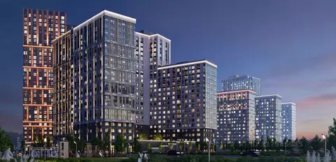 1-к кв. Башкортостан, Уфа Глумилино-1 мкр, 8-е Небо жилой комплекс ...