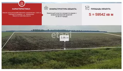 Участок в Свердловская область, Каменский муниципальный округ, с. ...