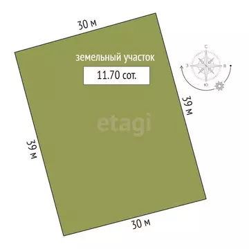 Участок в Брянская область, Брянский район, Новодарковичское с/пос, д. ...