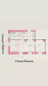 3-к кв. Курганская область, Курган ул. Ленина, 21 (84.9 м)