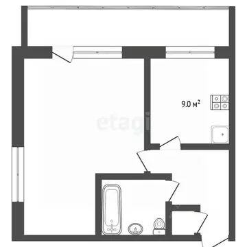 1-к кв. Тюменская область, Тюмень Широтная ул., 81 (36.1 м)