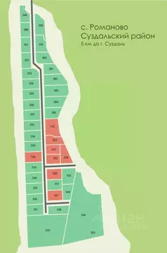 Участок в Владимирская область, Суздальский район, Селецкое ...